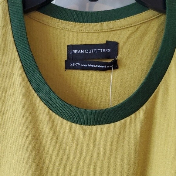 NWT URBAN OUTFITTERS HADLEY COTTON SLEEVELESS SHIFT DRESS CONTRAST TRIM SIZE XS - Picture 2 of 10